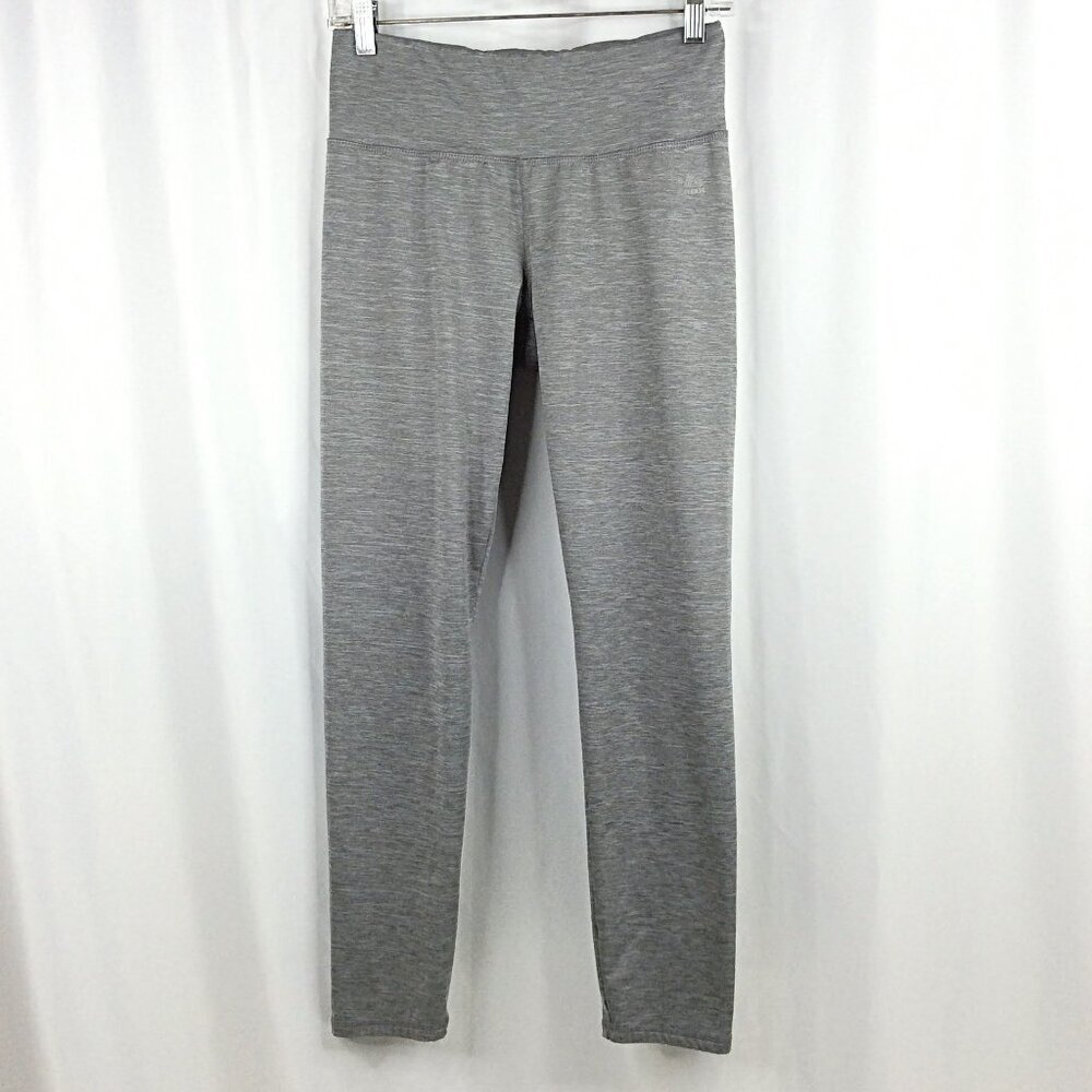 RBX Activewear Thermal Leggings Womens Size Medium Gray Waistband Pocket